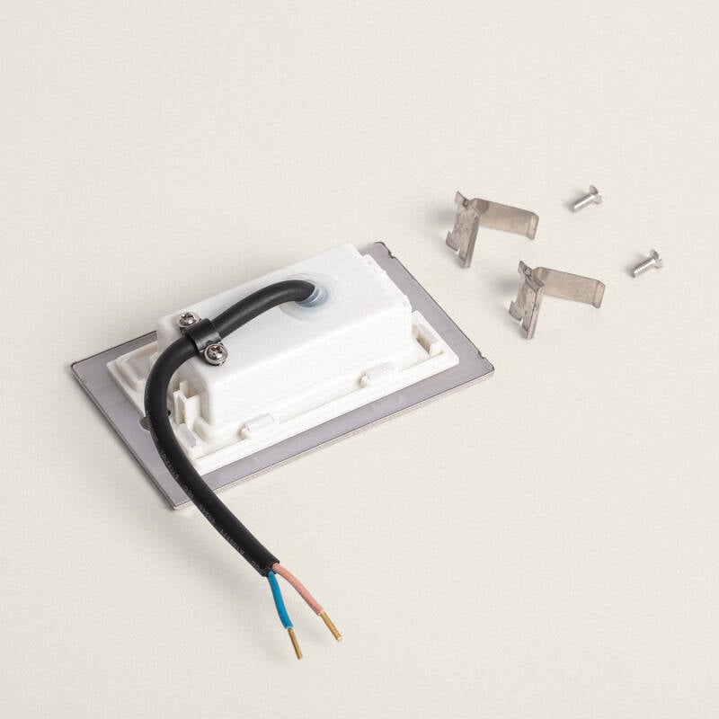 Baliza Exterior LED 3W Empotrable Pared Wabi Lineal