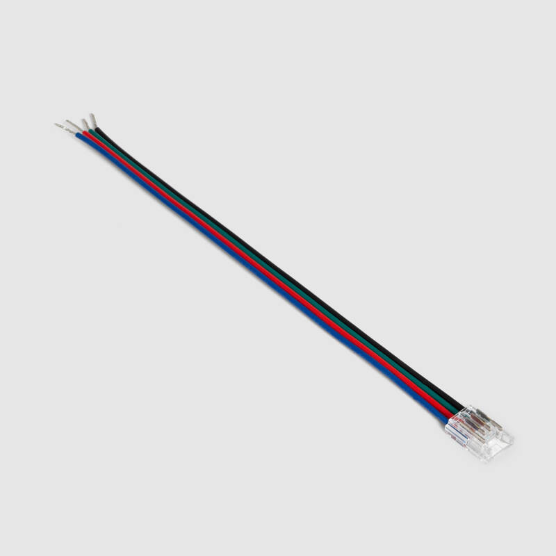 Conector para Tira LED 24V RGB SMD Ancho 8mm IP20 con Cable