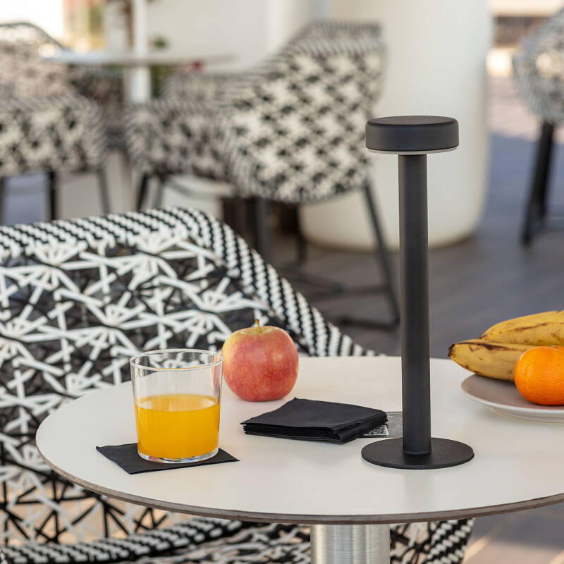 Lámpara de Mesa LED Portátil con Batería USB Recargable Bunza