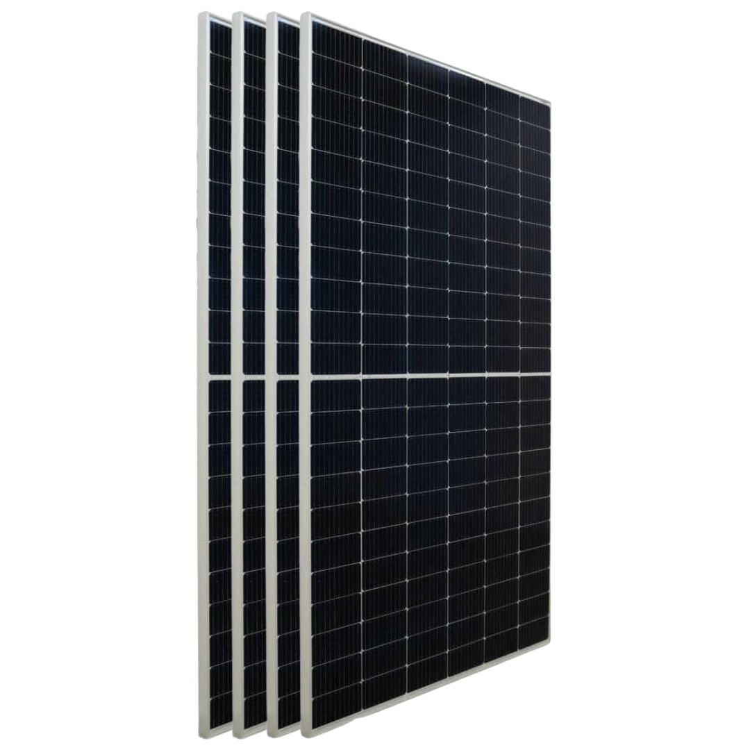 Pack 4 unidades Paneles Solares 500W Bifaciales N-type TW
