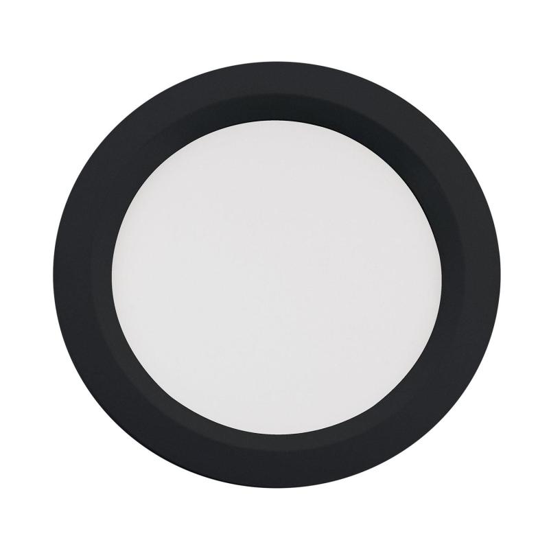 Downlight LED 24W Circular SAMSUNG Aero 130 lm/W 4000K LIFUD Corte Ø 200 mm Negro