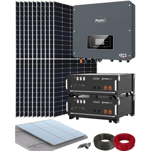 Kit Solar 5000W Azzurro con Baterías de Litio TAB 4,8kWh