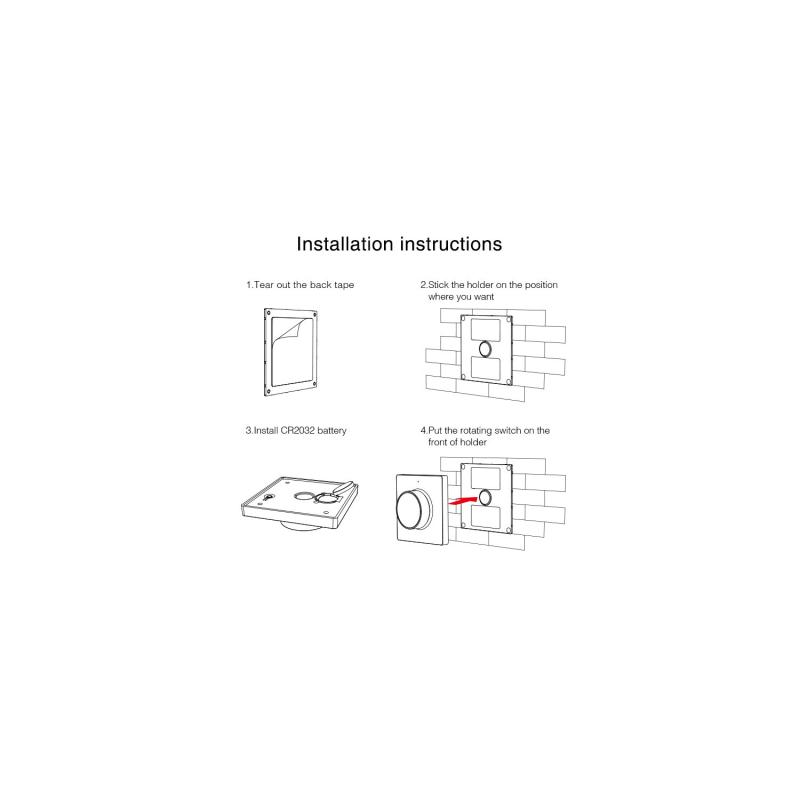 Regulador LED TRIAC + Mando RF Monocolor MiBoxer