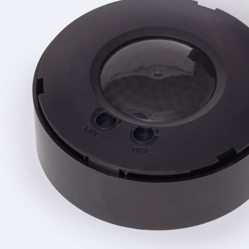 Sensor de Movimiento PIR Crepuscular 360º Smart de Superficie/Empotrable