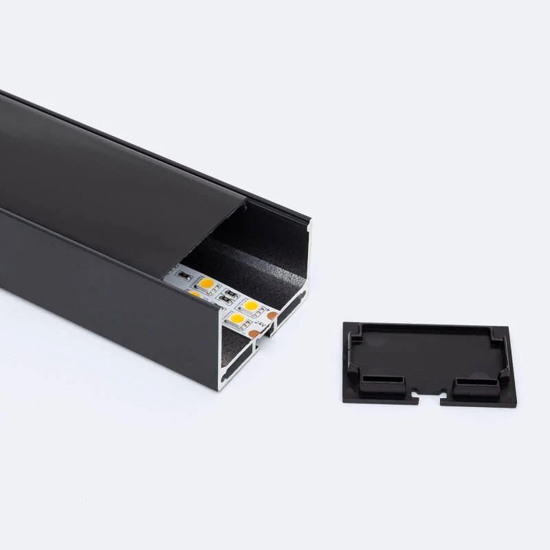 Perfil Aluminio Colgante XL para Tira LED hasta 45 mm