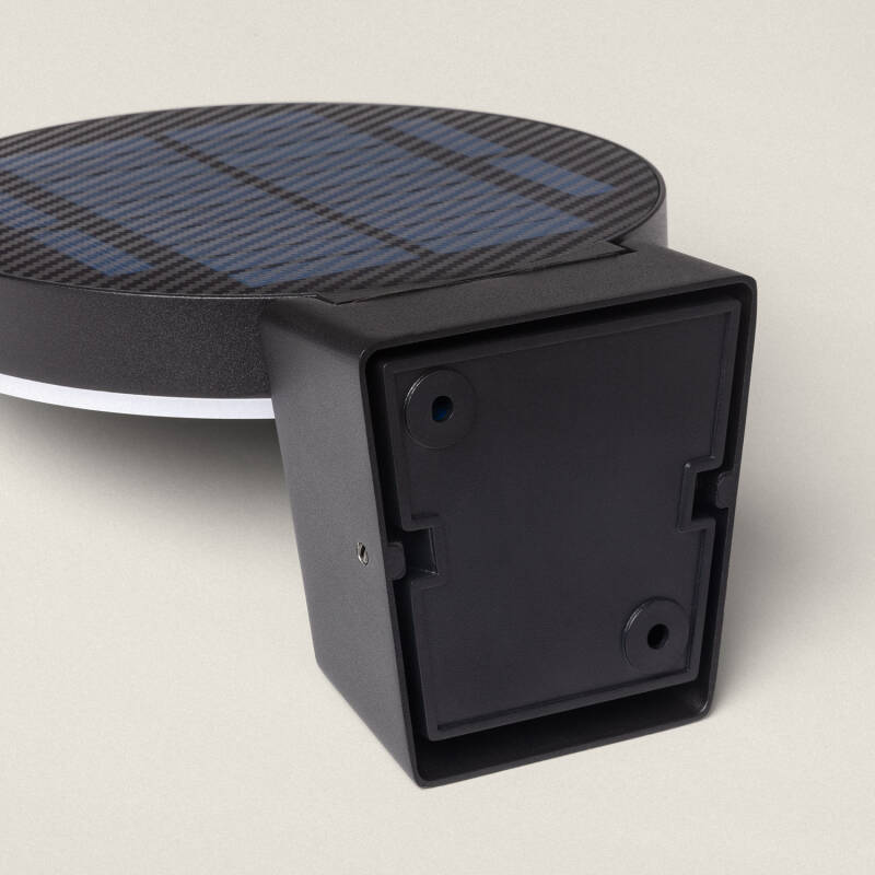 Aplique de Pared Exterior Solar LED 5W Aluminio con Sensor de Movimiento Aris
