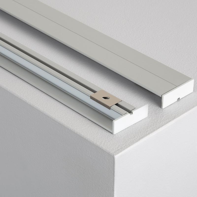 Perfil Aluminio Superficie Doble Cara 1m para Tira LED