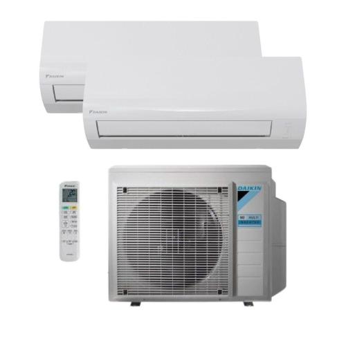 Aire Acondicionado Inverter 2x1 6kW Daikin Sensira R-32 2MXF40C1 Blanco