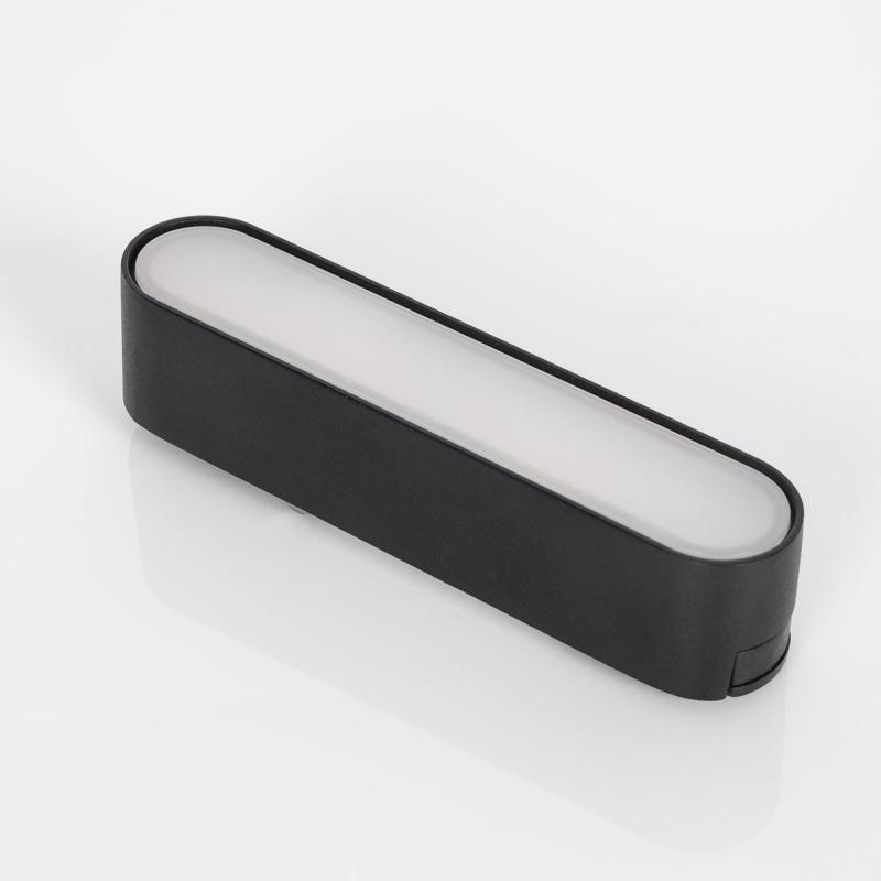 Foco Carril Lineal LED Magnético 25mm SuperSlim 6W 48V Negro 120mm
