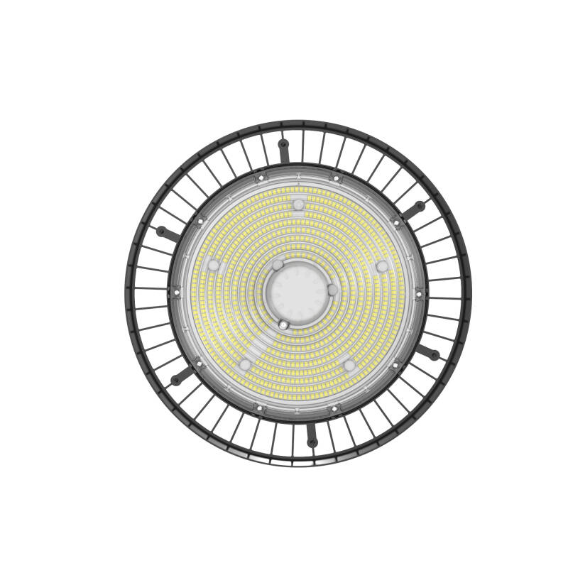 Campana LED Industrial UFO HBD Evo LUMILEDS 170lm/W LIFUD Regulable 0-10V 200W 90º Blanco Neutro 4000K Movimiento RADAR