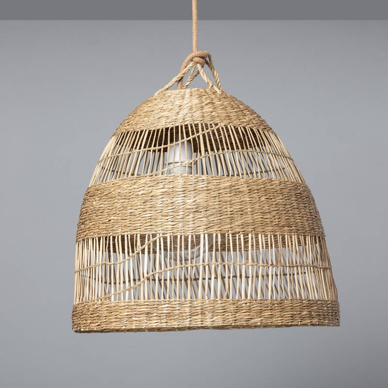 Lámpara Colgante Fibras Naturales Big Sami Ø450 mm ILUZZIA