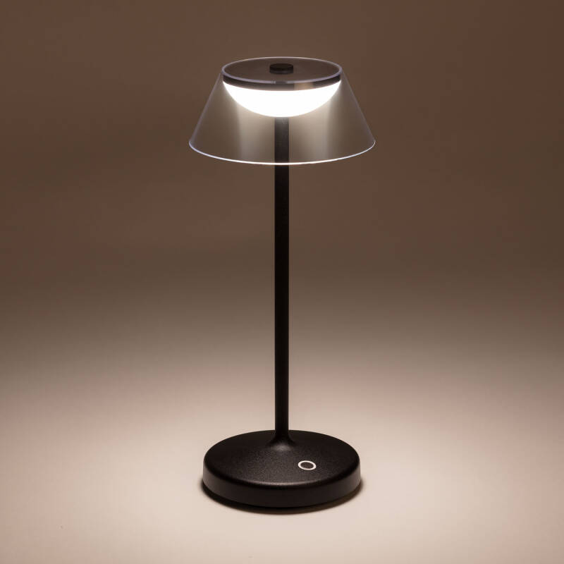 Lámpara de Mesa LED 3W Portátil con Batería USB Recargable Dipley