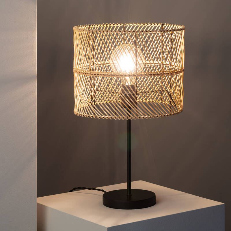 Lámpara de Mesa Ratán Carrere