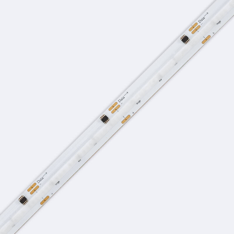 Tira LED Digital SPI 24V RGBIC COB 360 LED/m 5m Ancho 10mm Corte 5 cm IP20
