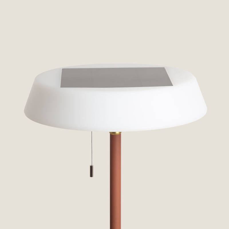 Lámpara de Pie Solar Exterior LED 2.6W Aldana