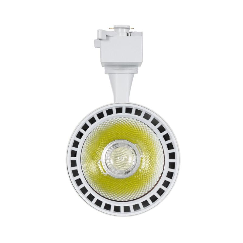 Foco Carril LED Monofásico 40W Bron Blanco
