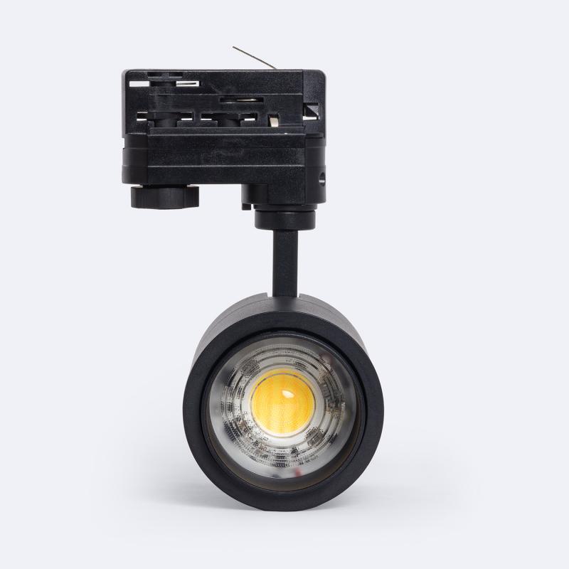 Foco Carril LED Trifásico 20W Pulyx Regulable CCT Seleccionable Multiángulo 15-60º