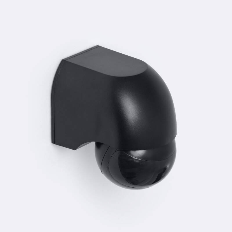 Sensor de Movimiento PIR Crepuscular 180º Smart de Pared Exterior IP44