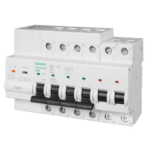 Contactor Trifásico Backup Toscano Combi Pro Max 4P 63A