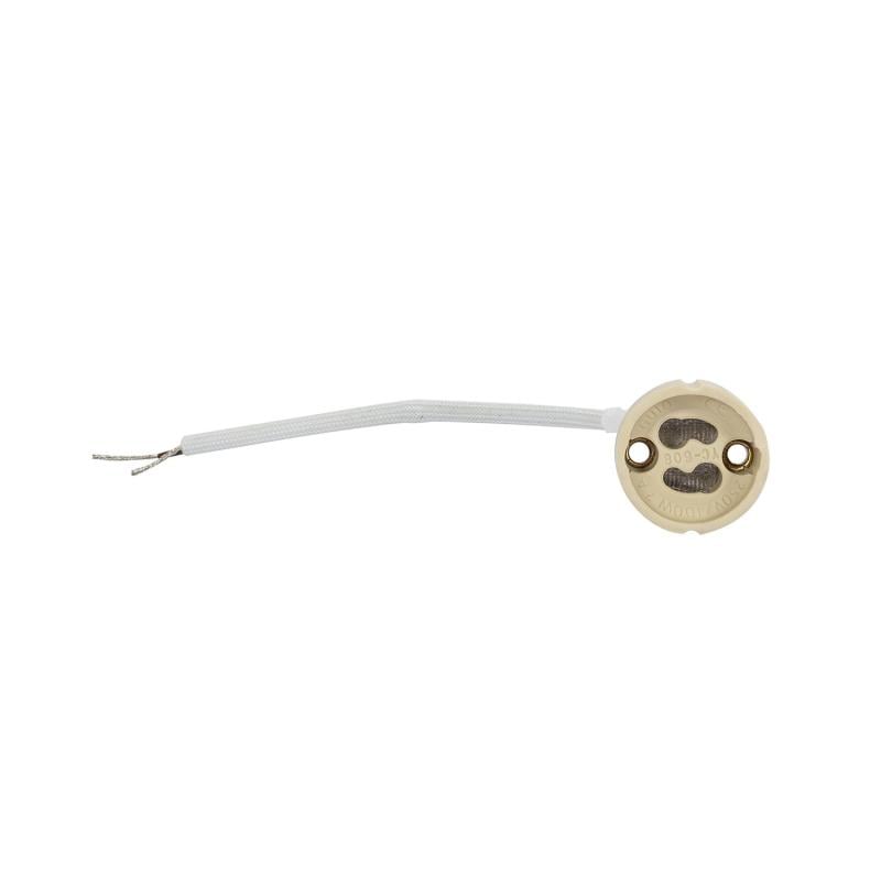 Aro Downlight Empotrable Circular para Bombilla LED GU10 AR111 Corte Ø 125 mm