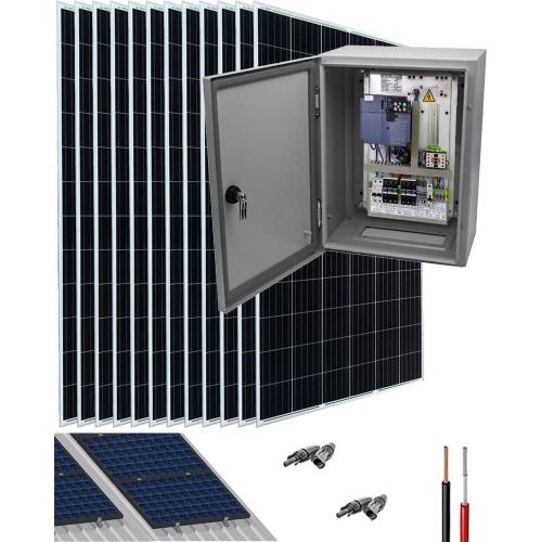 Kit Bombeo para Bomba de Agua Solar Trifásica 400V hasta 7.5cv