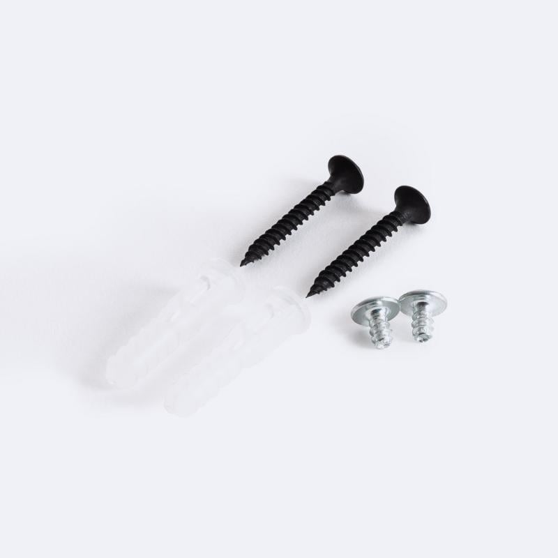 Conector Tipo L Curvo para Carril Magnético 25mm SuperSlim 48V Superficie