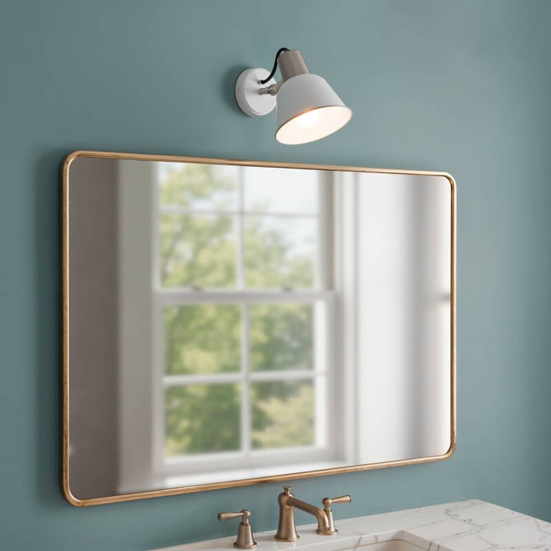 Lámpara de Pared Baño Metal Birzay