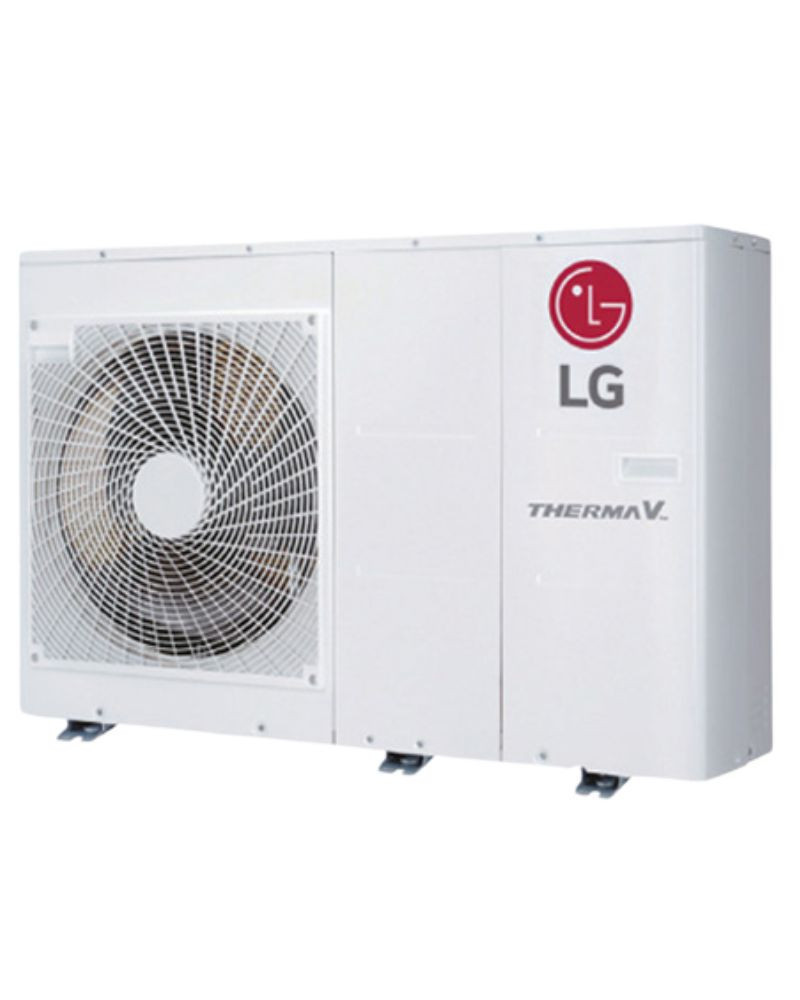 Kit Aerotermia Suelo Radiante para 150m2 con LG Therma V R32 12kW y ACS