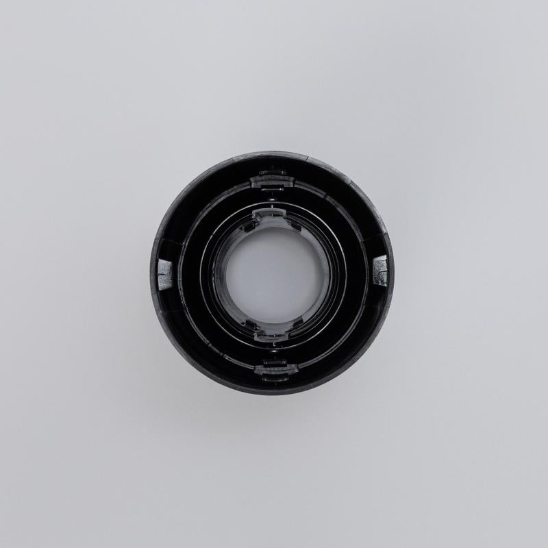 Aplique de Techo Negro con Bombilla GU10 Space