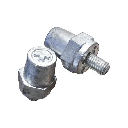 Juego adaptadores bornes con tuerca M8