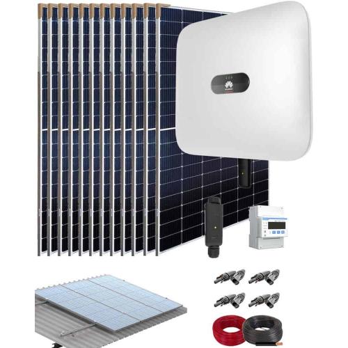 Kit Trifásico Huawei 12000W 60000Whdia