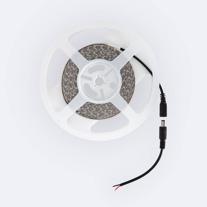 Tira LED 12V SMD 204 LED/m 5m 18W/m 1700lm/m Doble Ancho 16mm Corte 3cm IP20