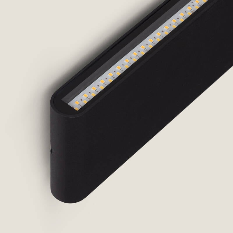 Aplique de Pared Exterior LED 20W Aluminio Rectangular Iluminación Doble Cara Luming