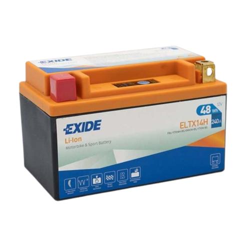 Batería de Litio para Moto 12V 4Ah 240A Exide ELTX14H