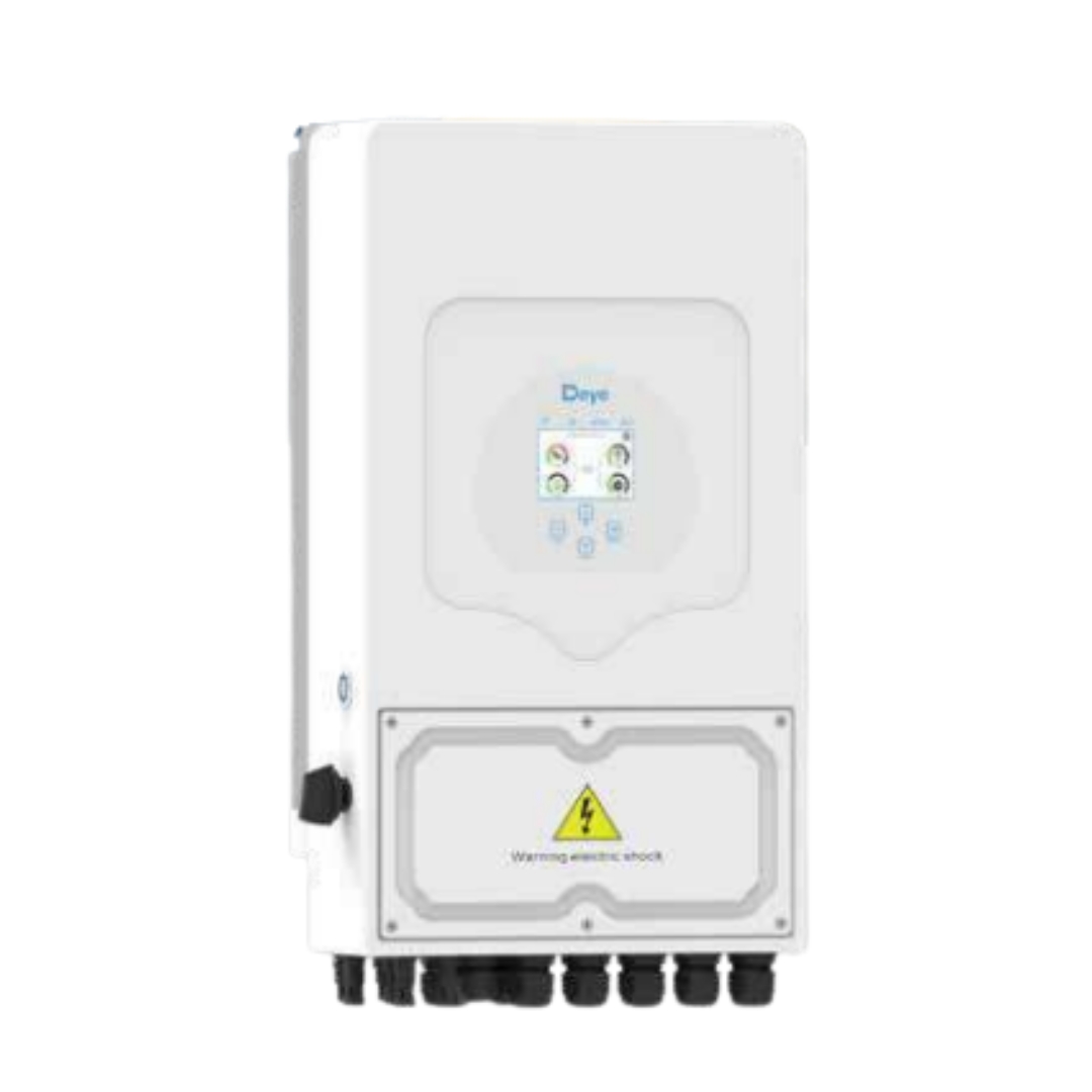 Kit Aerotermia con Placas Solares Deye 8kW con bomba de calor Genia Air Max 4 Inalámbrico 5,6kW y baterías de litio 10kWh