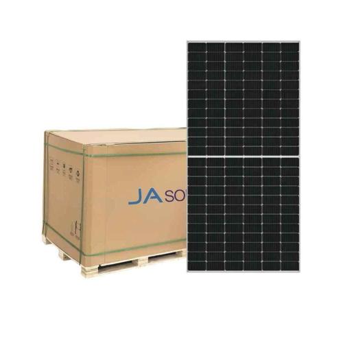 Pallet Placas Solares Fotovoltaicas 590W Ja Solar TOPCon N-Type