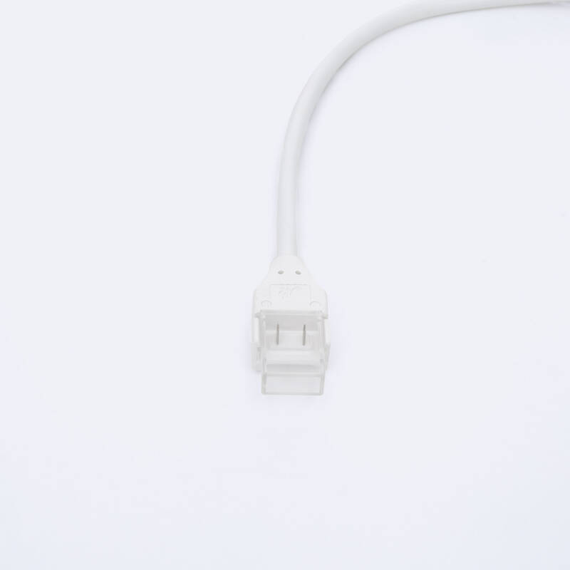 Conector Hipopótamo Doble con Cable para Tira LED SILICONE FLEX SMD & COB Ancho 10mm