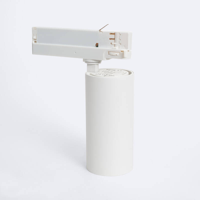 Foco Carril LED Trifásico 30W Fasano Regulable Blanco