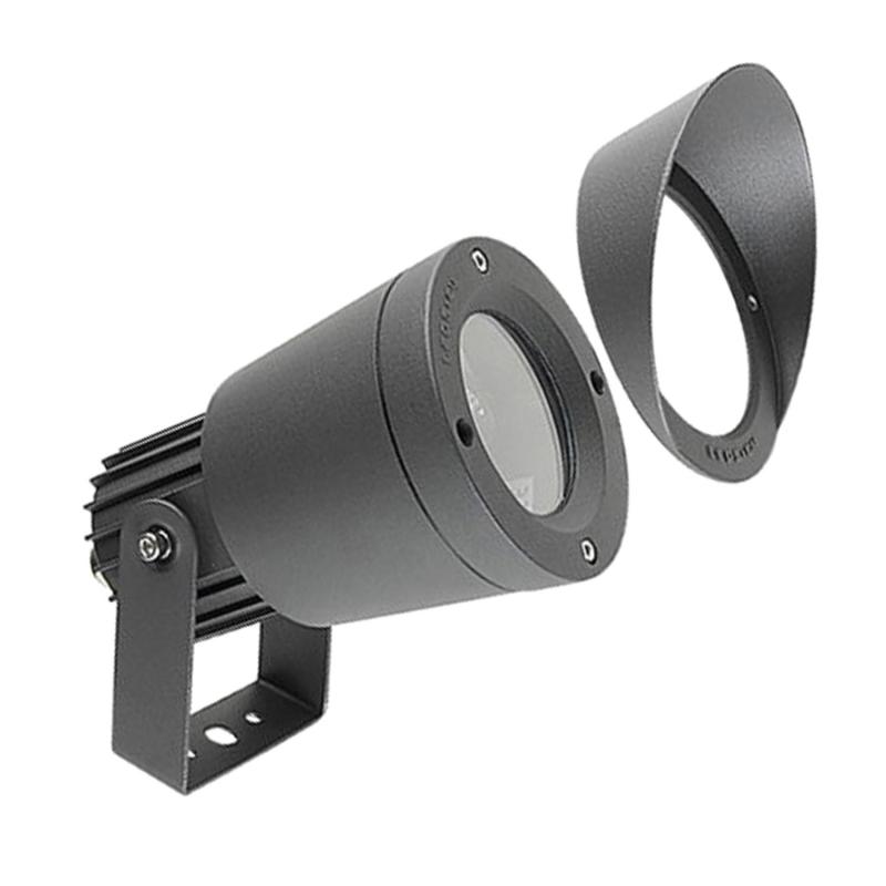 Foco Proyector Hubble Technopolymer GU10 IP65 LEDS-C4 05-9722-14-37 Negro