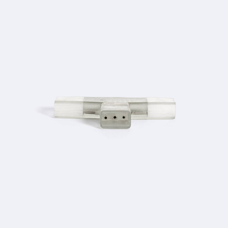 Conector Tipo "T" para Tira LED CCT 220V AC Ancho 14 mm