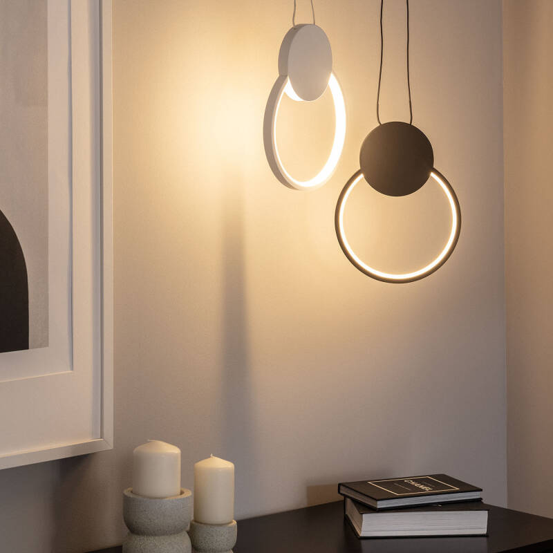 Lámpara Colgante LED 10W Metal Stendhal