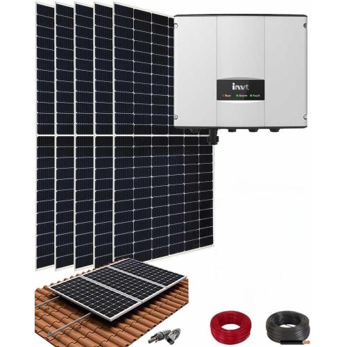 Kit Solar para Depuradora de Piscina sin Bomba con 5 Paneles Solares