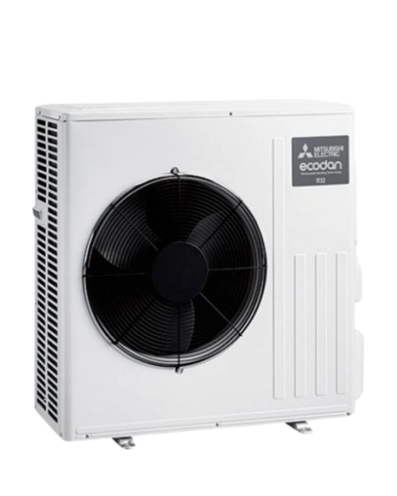 Kit Calefacción Aerotermia Suelo Radiante para 70m2 con Mitsubishi Ecodan Bibloc 6kW