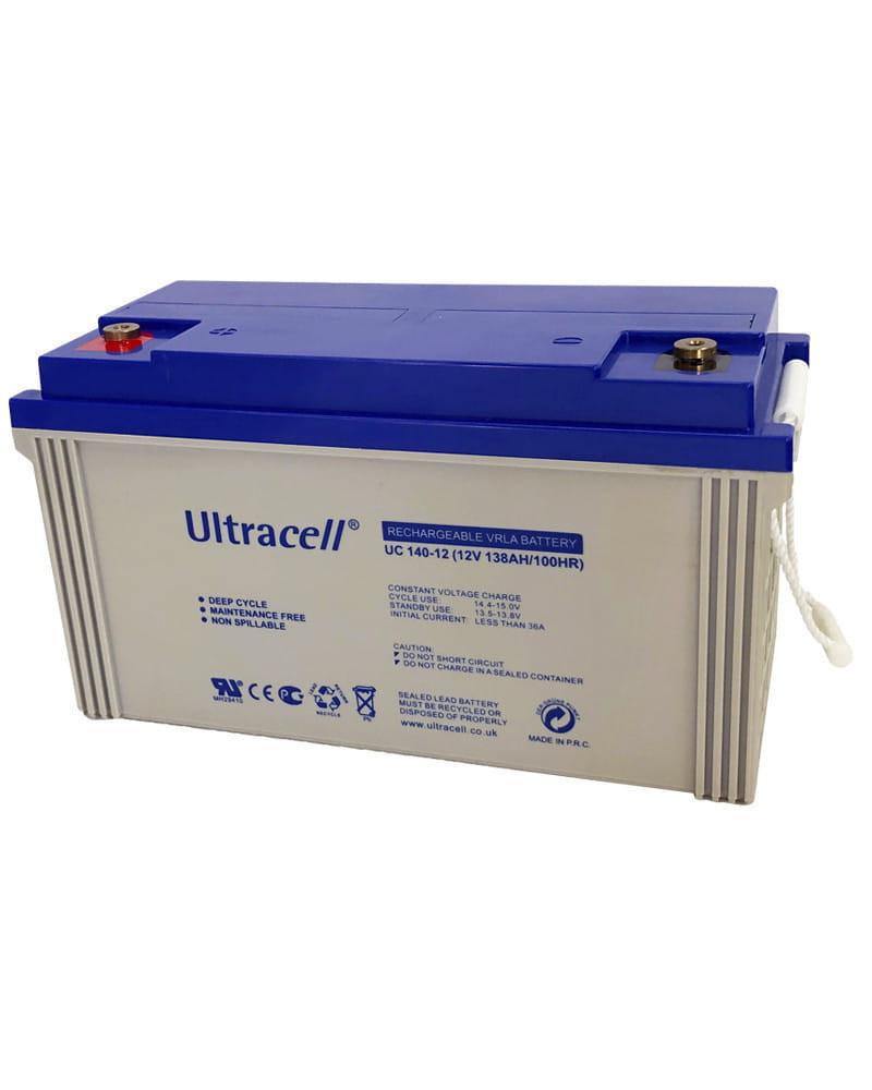 Batería para Placas Solares AGM 12V 138Ah Ultracell UC-138-12