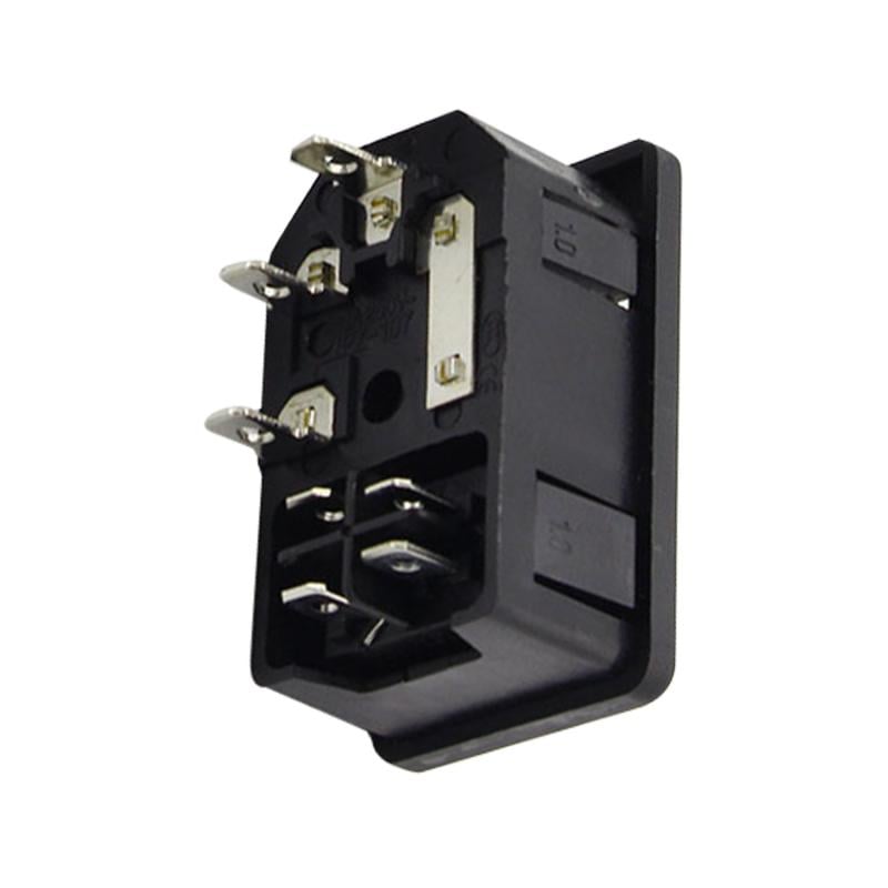 Enchufe con Interruptor 15A IEC320 C14