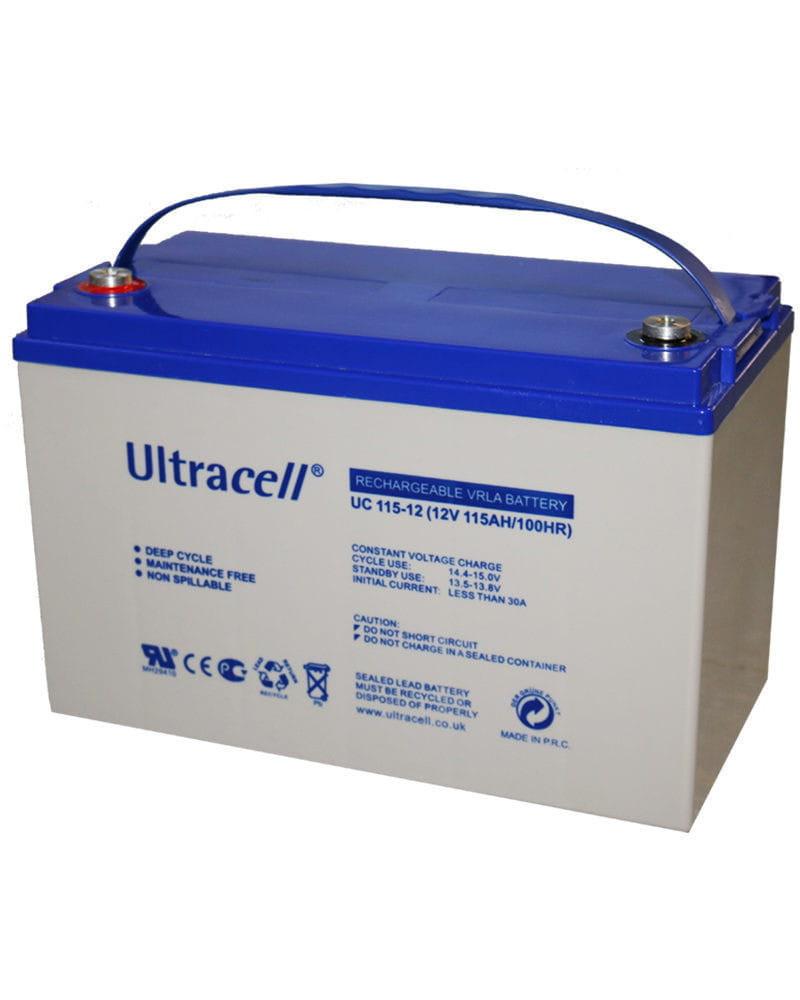 Batería AGM 12V 115Ah Ultracell UC-115-12