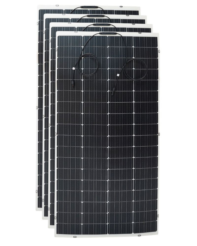 Pack 4 uds Paneles Solares Flexibles 240W Tensite