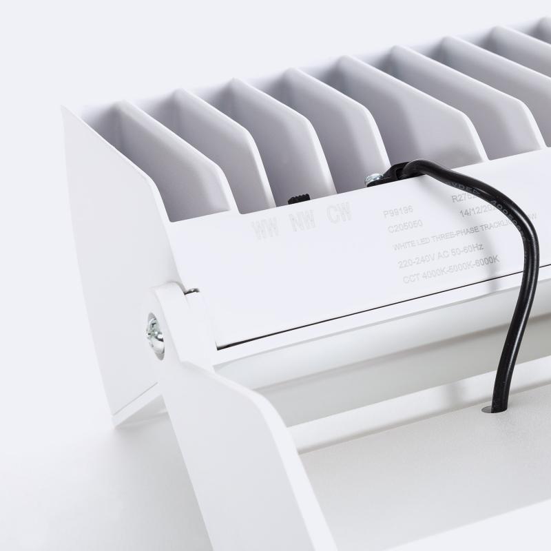 Foco Carril LED Trifásico 38W Piero CCT Seleccionable