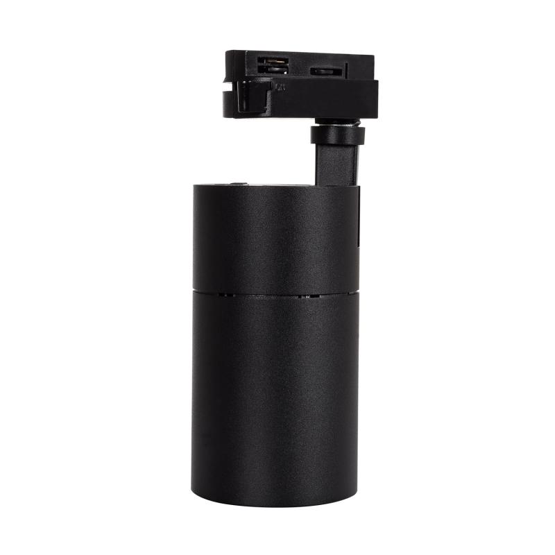 Foco Carril LED Monofásico 20W Mallet Negro