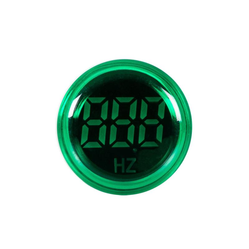 Testigo Luminoso MAXGE con Frecuencímetro 35-99 Hz Ø22mm